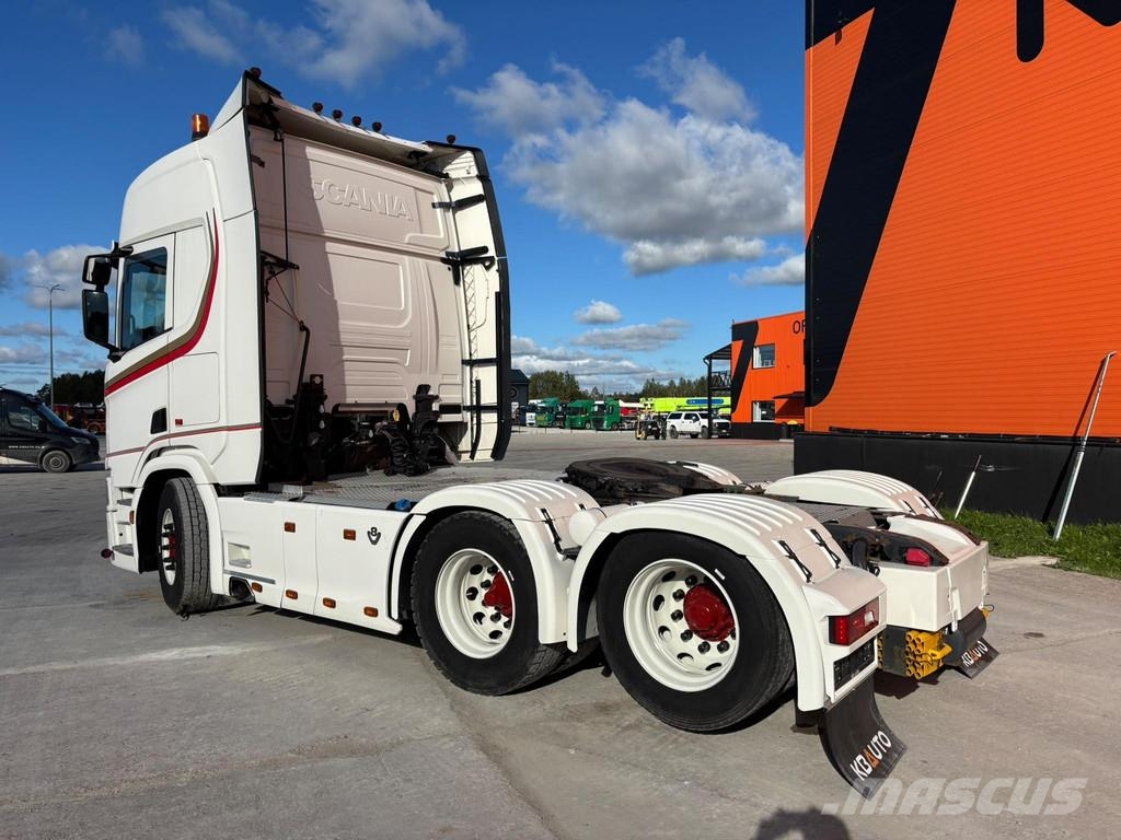 Scania R 580 6x2 RETARDER / DOUBLE BOGIE Sadulveokid