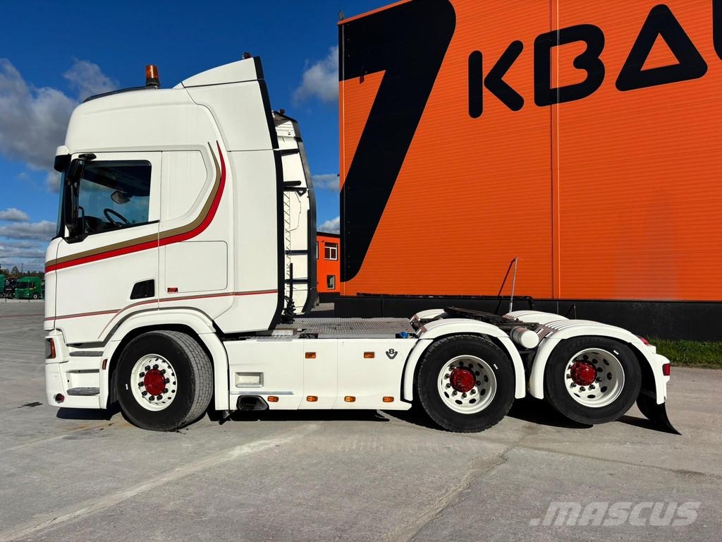 Scania R 580 6x2 RETARDER / DOUBLE BOGIE Sadulveokid