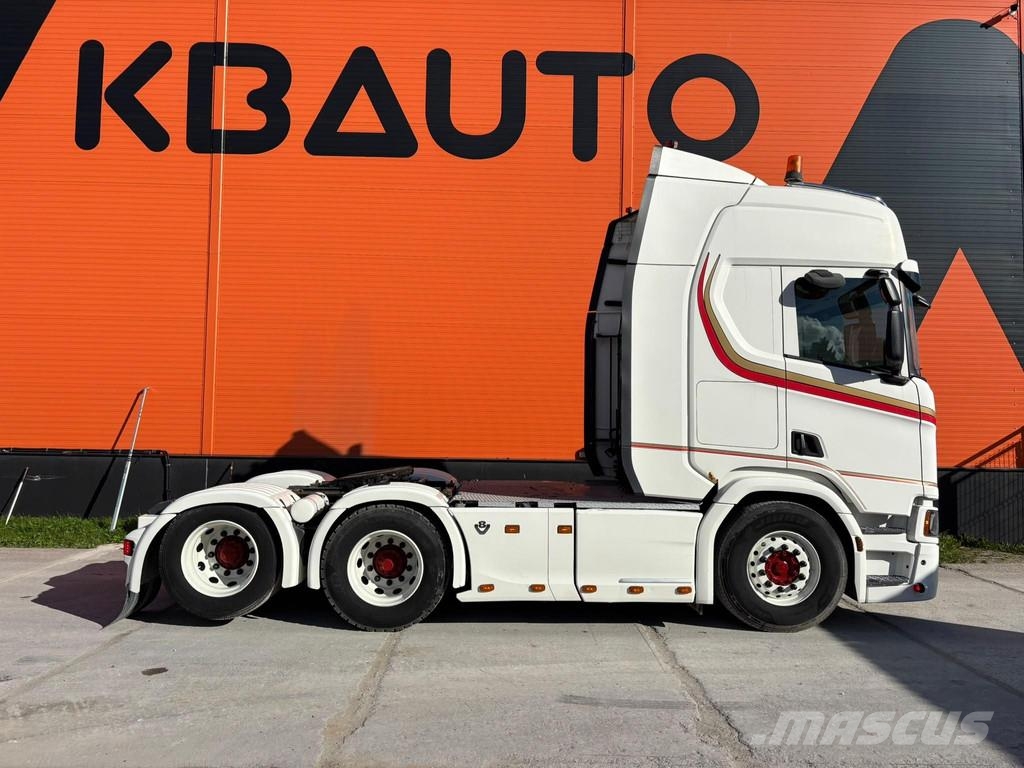 Scania R 580 6x2 RETARDER / DOUBLE BOGIE Sadulveokid