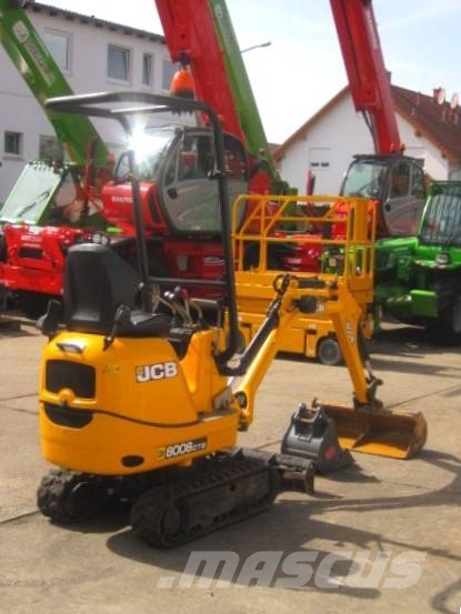 JCB 8008 * 2x Löffel * * Verstellfahrwerk * Miniexcavadoras