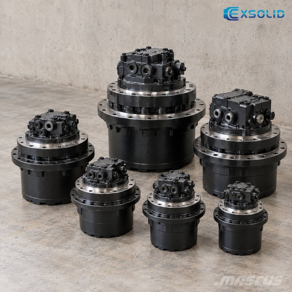 Schaeff Final Drives for machinery 1 to 30 metric tons Važiuoklė ir suspensija