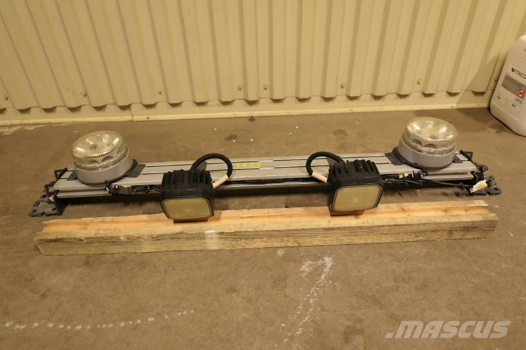  Takramp Alu Roterande lampor Cabines