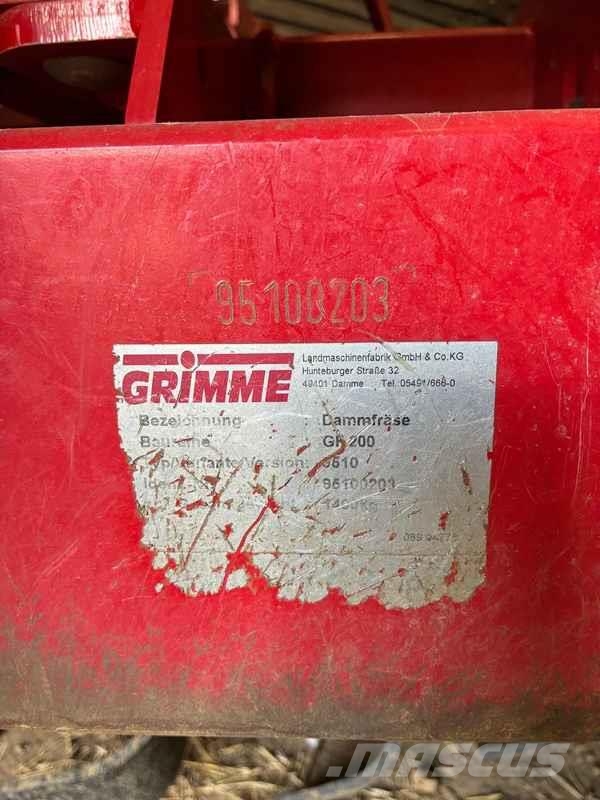 Grimme GF 200 Εξοπλισμός πατατοκαλλιεργειών - Άλλα