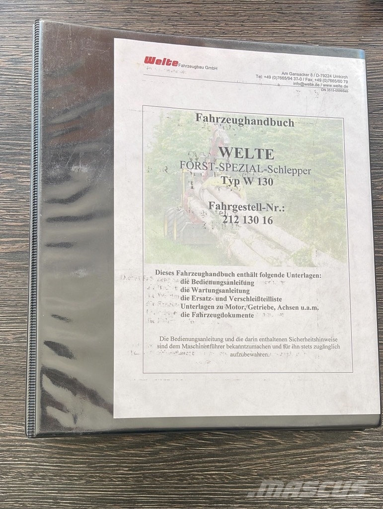 Welte W130 Skiddery