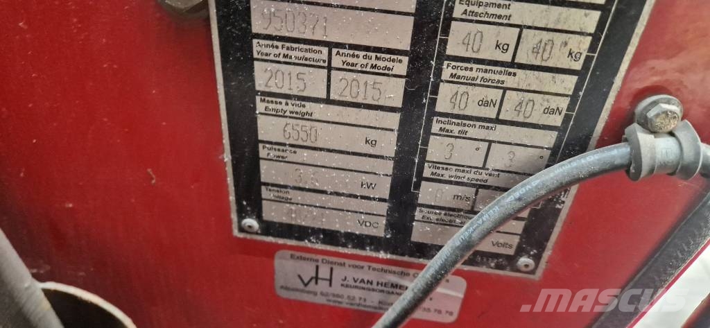 Manitou 120 AET J رافعات سلة مفصلية