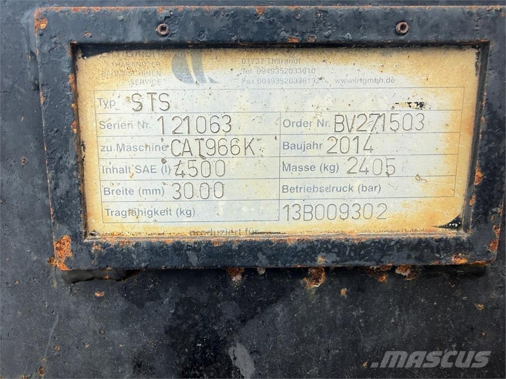 CAT 966K Wielladers