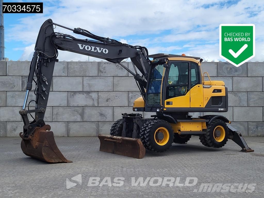 Volvo EW140 D Outriggers + Blade Колісні екскаватори