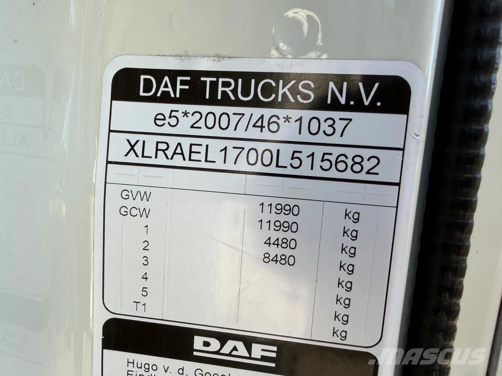 DAF H4SN3 Camiones caja cerrada