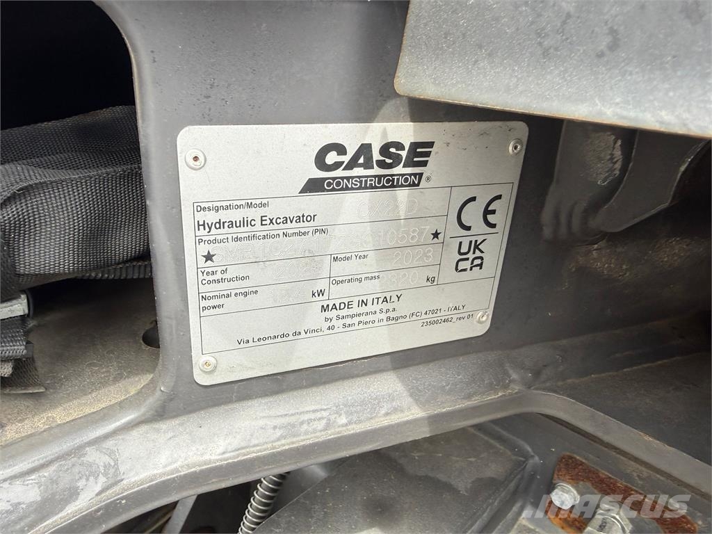 CASE CX22D CAB. Minigraafmachines < 7t