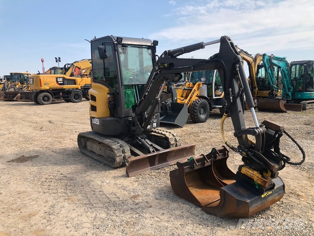 Volvo ECR 25 D Mini ekskavatörler, 7 tona dek