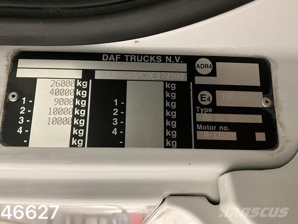 DAF FAS 85 CF 510 Fiault Bergingswagen Just 153.843 km Šleperi za vozila