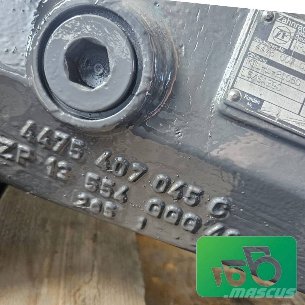 Fendt 716 Vario ZF APL2000/F7 Front Axle 4475407060 Chassis