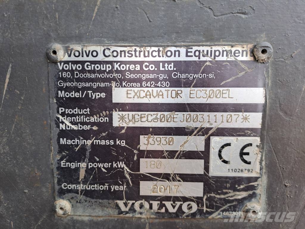 Volvo EC300EL Bageri gusjeničari