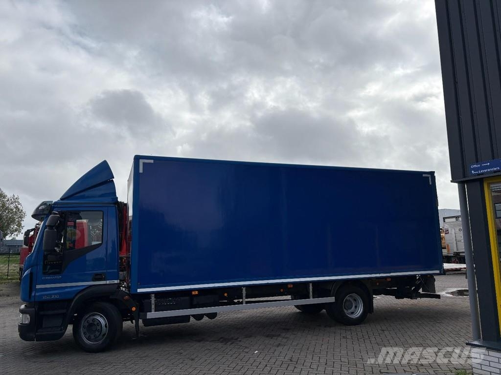 Iveco Eurocargo 120E21 + 4x in stock + euro 6 + lift Box body trucks