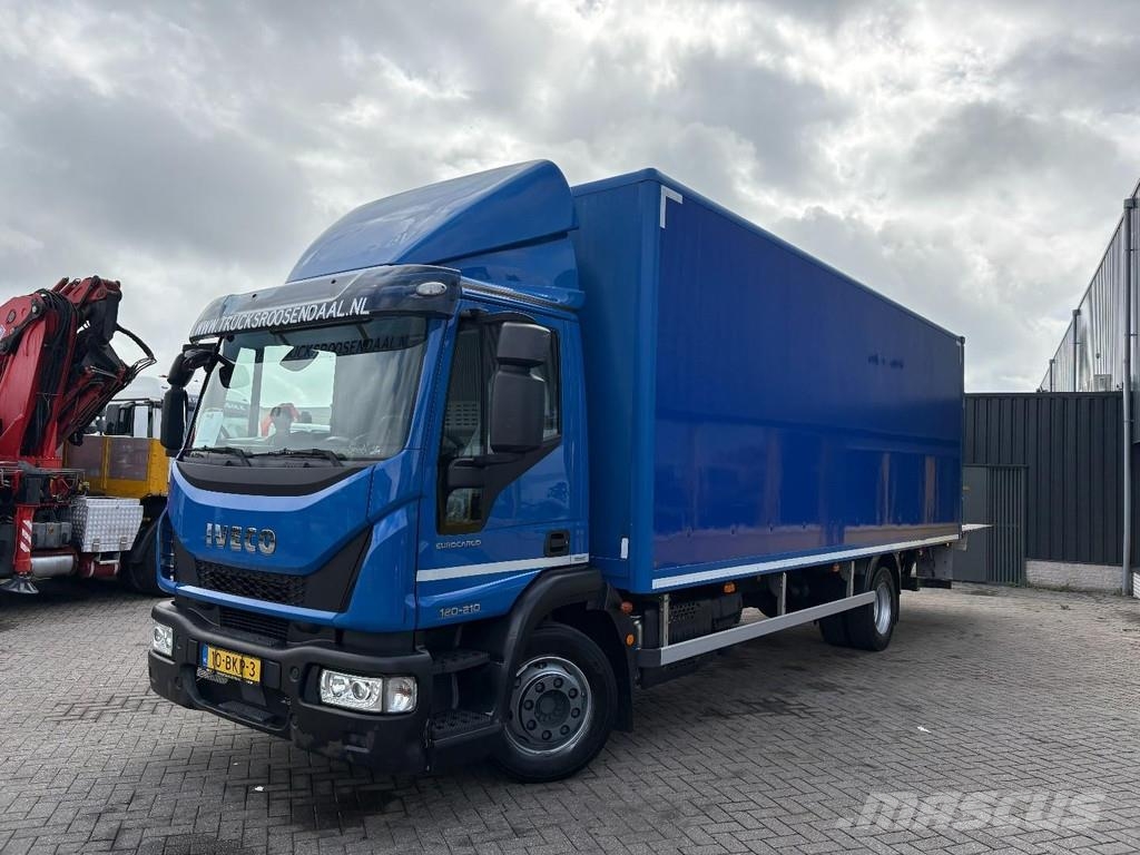 Iveco Eurocargo 120E21 + 4x in stock + euro 6 + lift Box body trucks