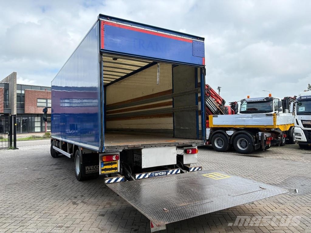 Iveco Eurocargo 120E21 + 4x in stock + euro 6 + lift Box body trucks