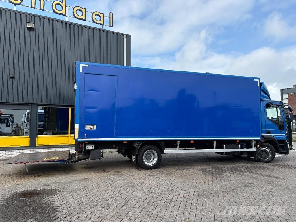 Iveco Eurocargo 120E21 + 4x in stock + euro 6 + lift Box body trucks