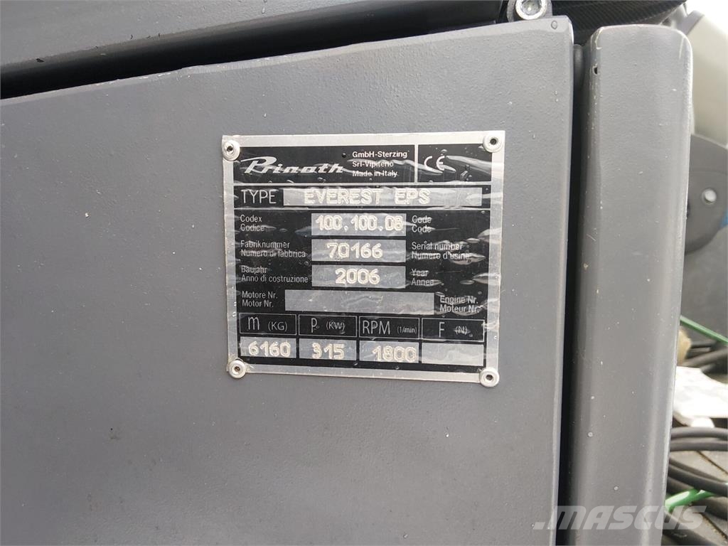 Prinoth Everest Power Tråkkemaskiner