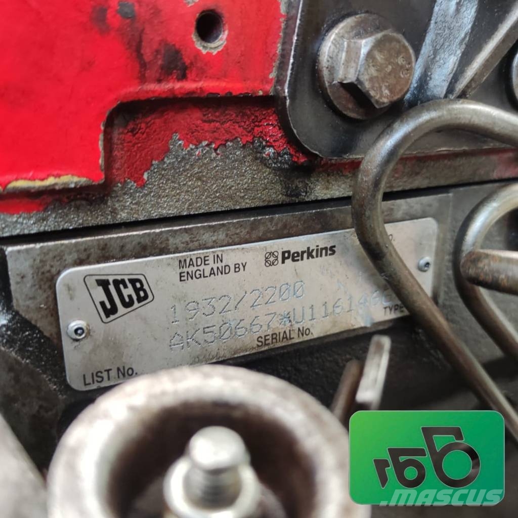 JCB 3CX Perkins AK engine Motores