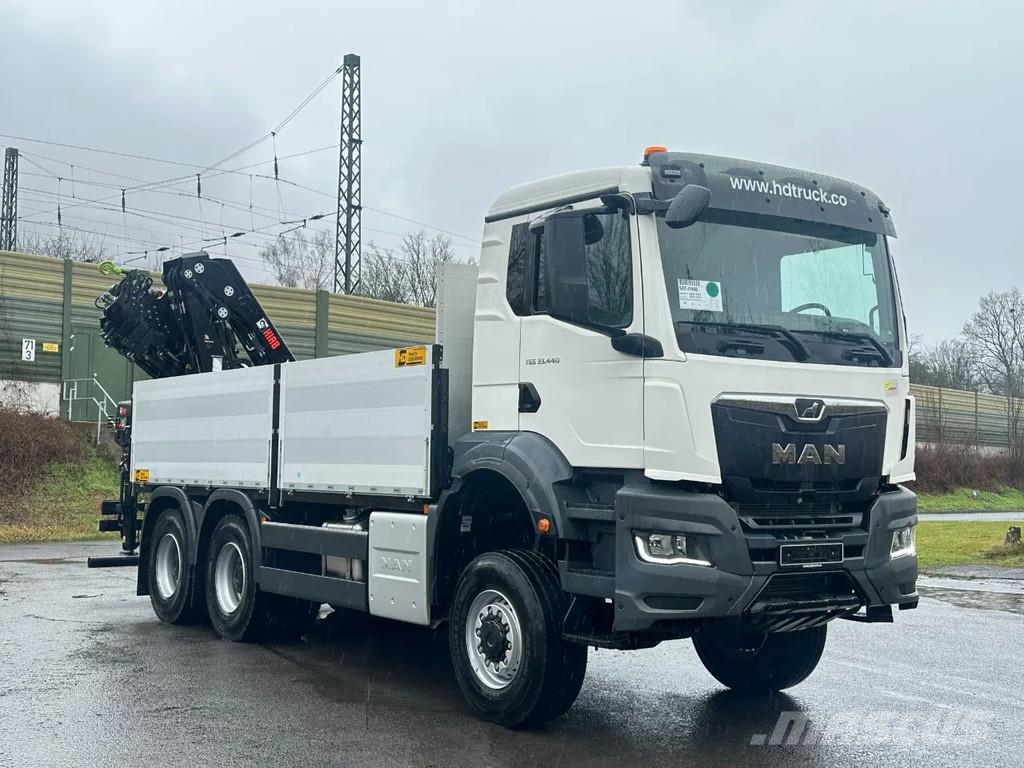 MAN TGS 33.440 MAN TGS 33.440 6x6 Kran HIAB X-HiPro 30 All-Terrain-Krane