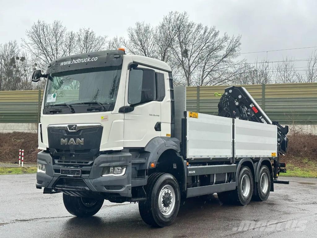 MAN TGS 33.440 MAN TGS 33.440 6x6 Kran HIAB X-HiPro 30 All-Terrain-Krane
