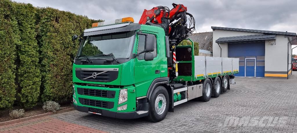 Volvo FM 500 8x4 FASSI F455 + JIB L153 29m Автомобильные краны