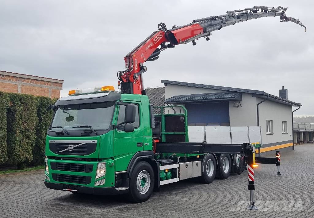 Volvo FM 500 8x4 FASSI F455 + JIB L153 29m Автомобильные краны