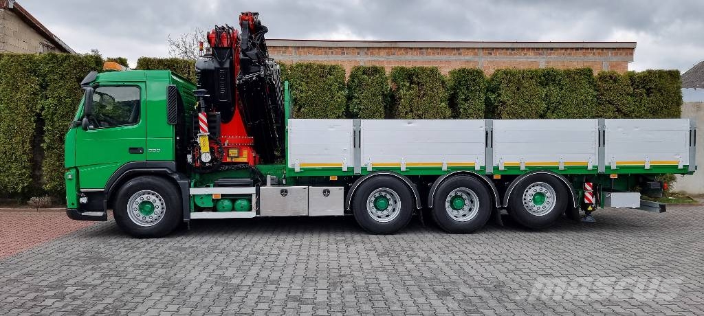 Volvo FM 500 8x4 FASSI F455 + JIB L153 29m Автомобильные краны