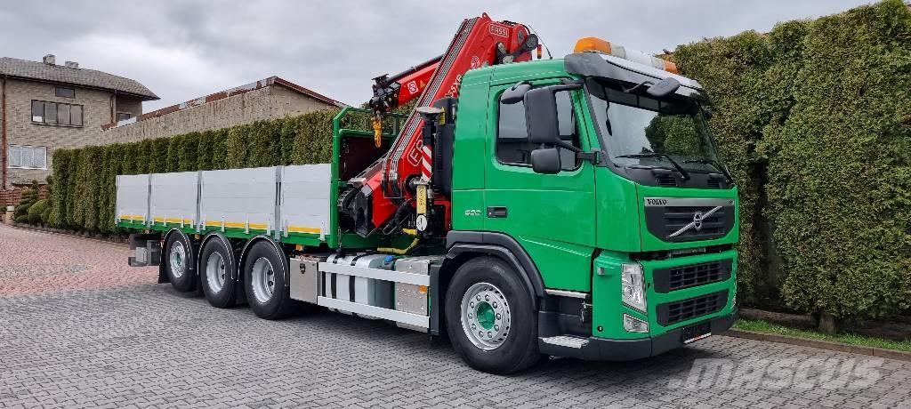 Volvo FM 500 8x4 FASSI F455 + JIB L153 29m Автомобильные краны
