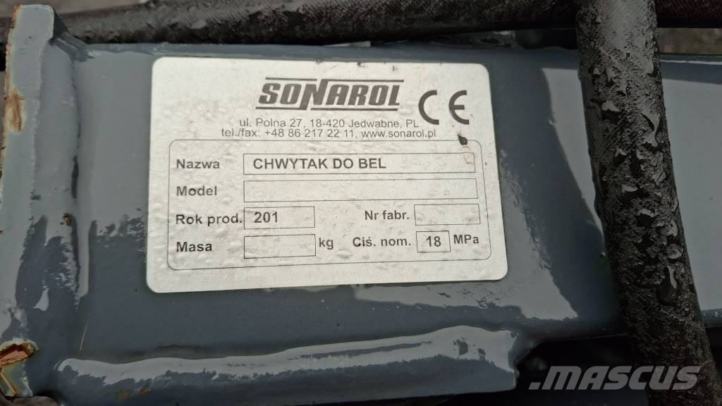 SONAROL paalipihti kuin uusi Euro sovitteella Accesorios para maquinaria de heno y forraje