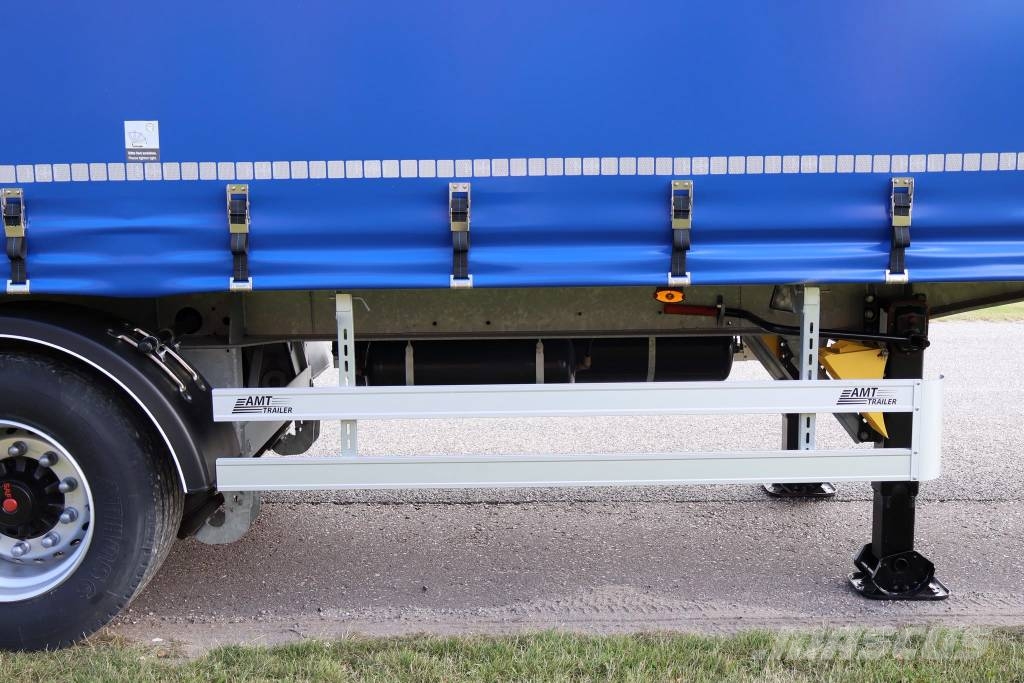 AMT CI400 4 akslet city-gardintrailer Curtain sider semi-trailers
