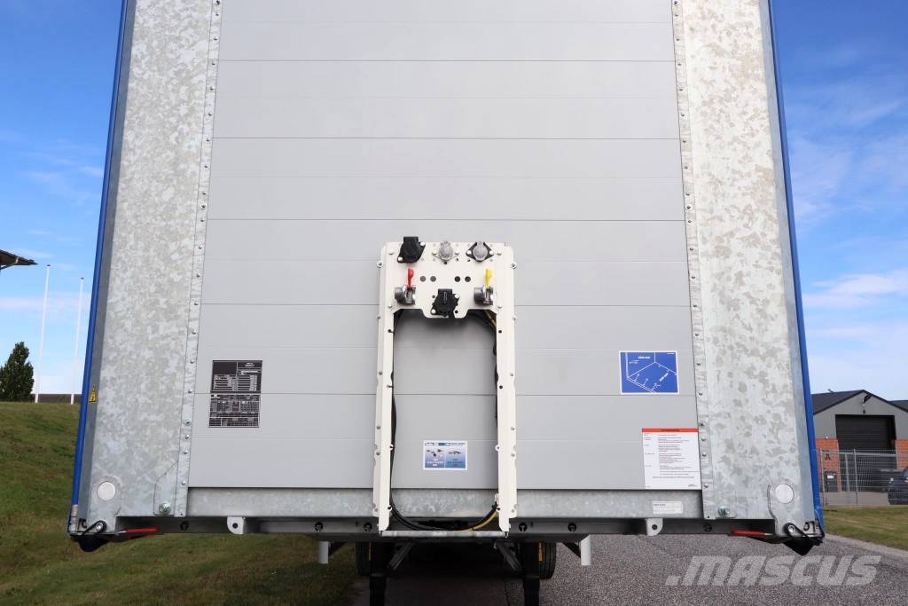 AMT CI400 4 akslet city-gardintrailer Curtain sider semi-trailers