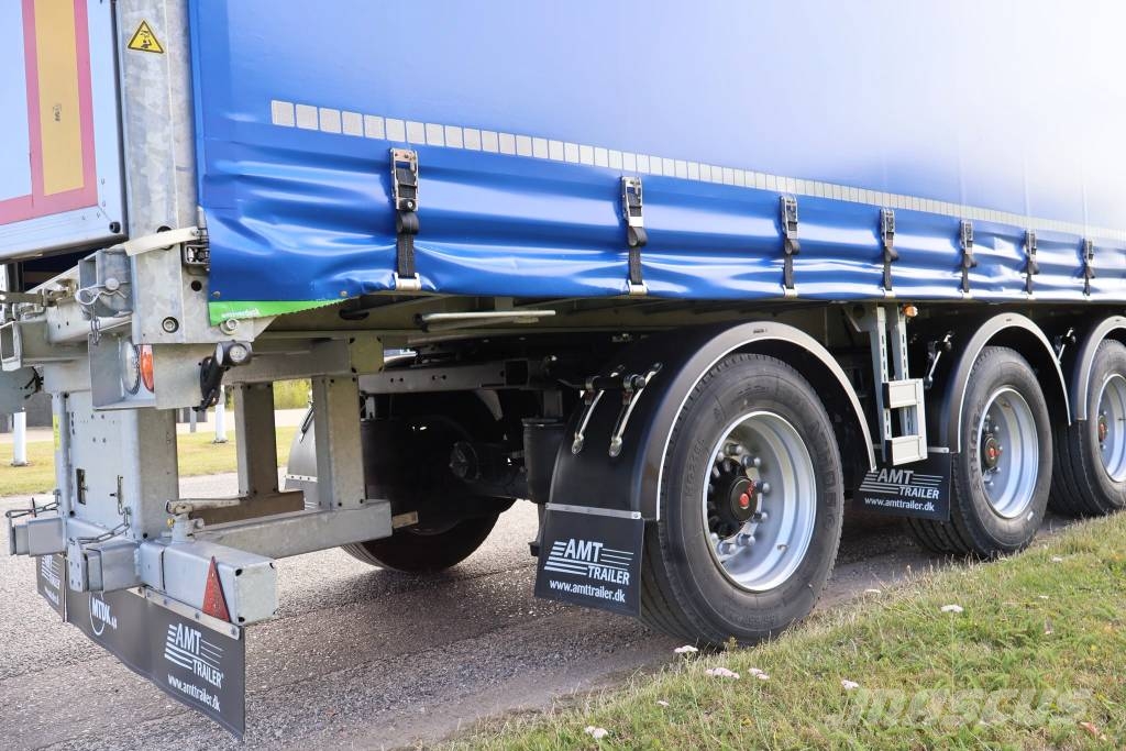 AMT CI400 4 akslet city-gardintrailer Curtain sider semi-trailers