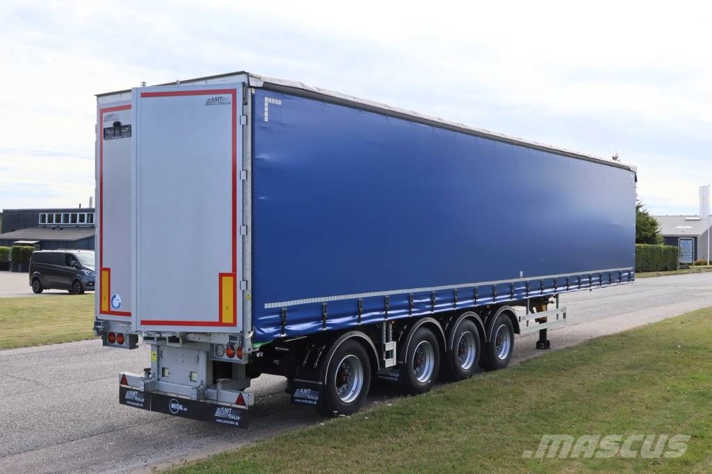 AMT CI400 4 akslet city-gardintrailer Curtain sider semi-trailers