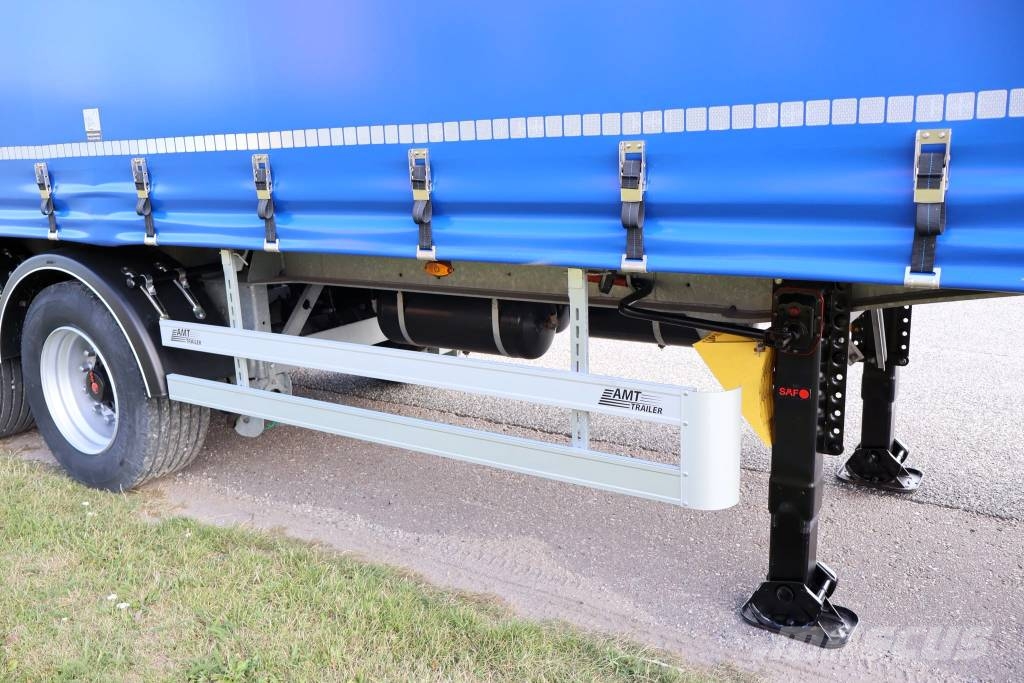 AMT CI400 4 akslet city-gardintrailer Curtain sider semi-trailers