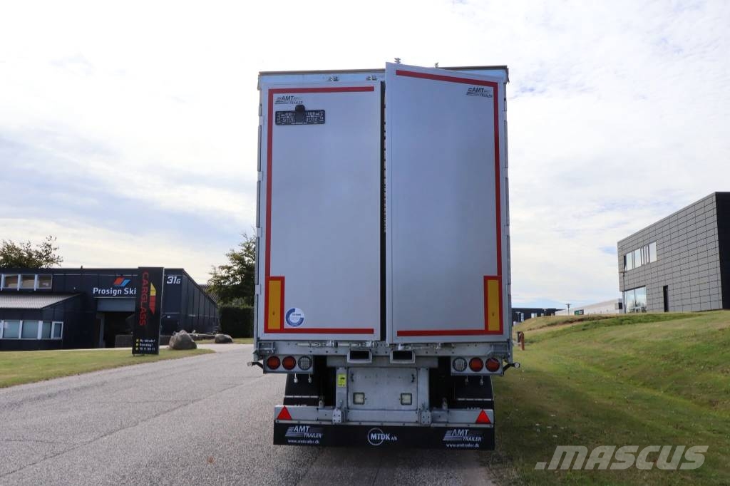 AMT CI400 4 akslet city-gardintrailer Curtain sider semi-trailers