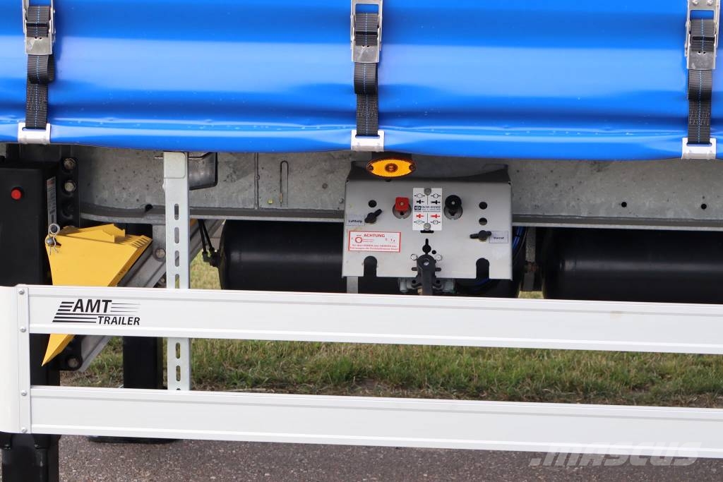 AMT CI400 4 akslet city-gardintrailer Curtain sider semi-trailers