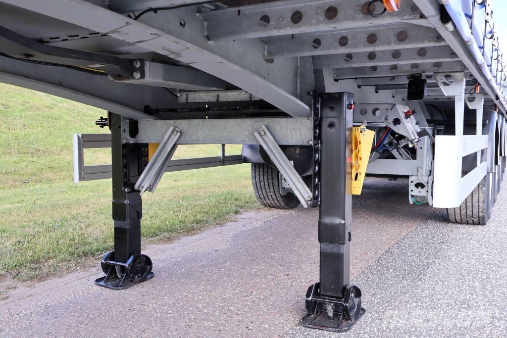AMT CI400 4 akslet city-gardintrailer Curtain sider semi-trailers