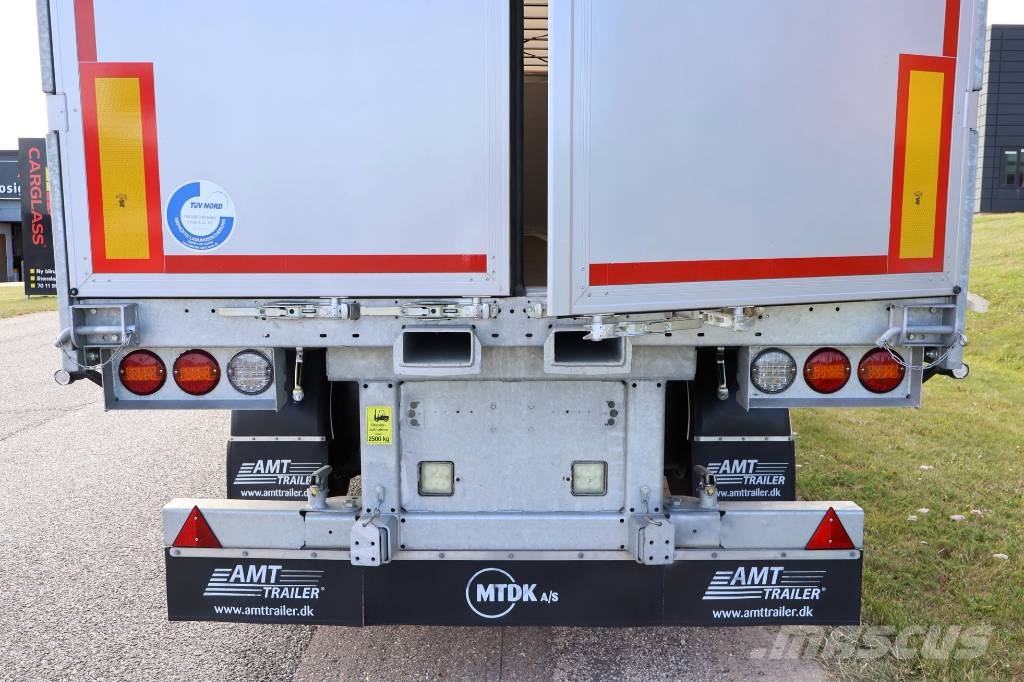AMT CI400 4 akslet city-gardintrailer Curtain sider semi-trailers