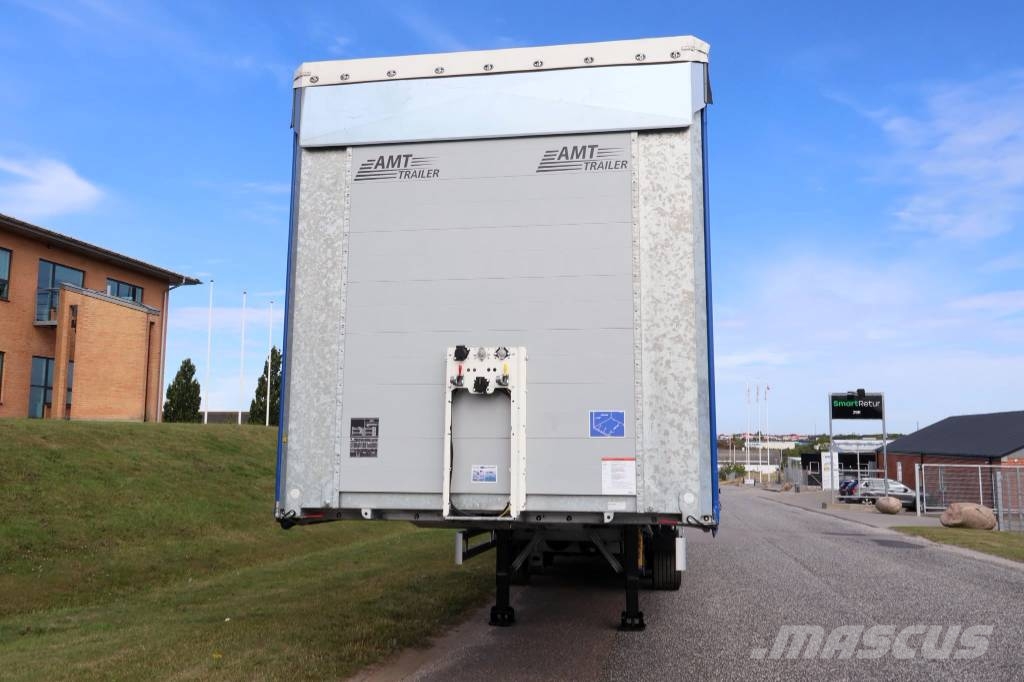 AMT CI400 4 akslet city-gardintrailer Curtain sider semi-trailers
