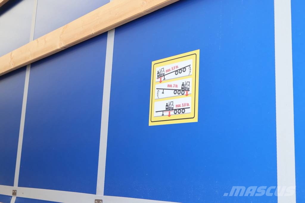 AMT CI400 4 akslet city-gardintrailer Curtain sider semi-trailers