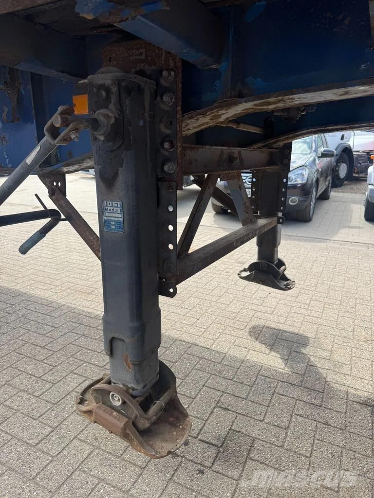 Van Hool **FULL STEEL SUSPENSION-WIDE SPREAD-BELGIAN TRAILE Curtainsiderauflieger