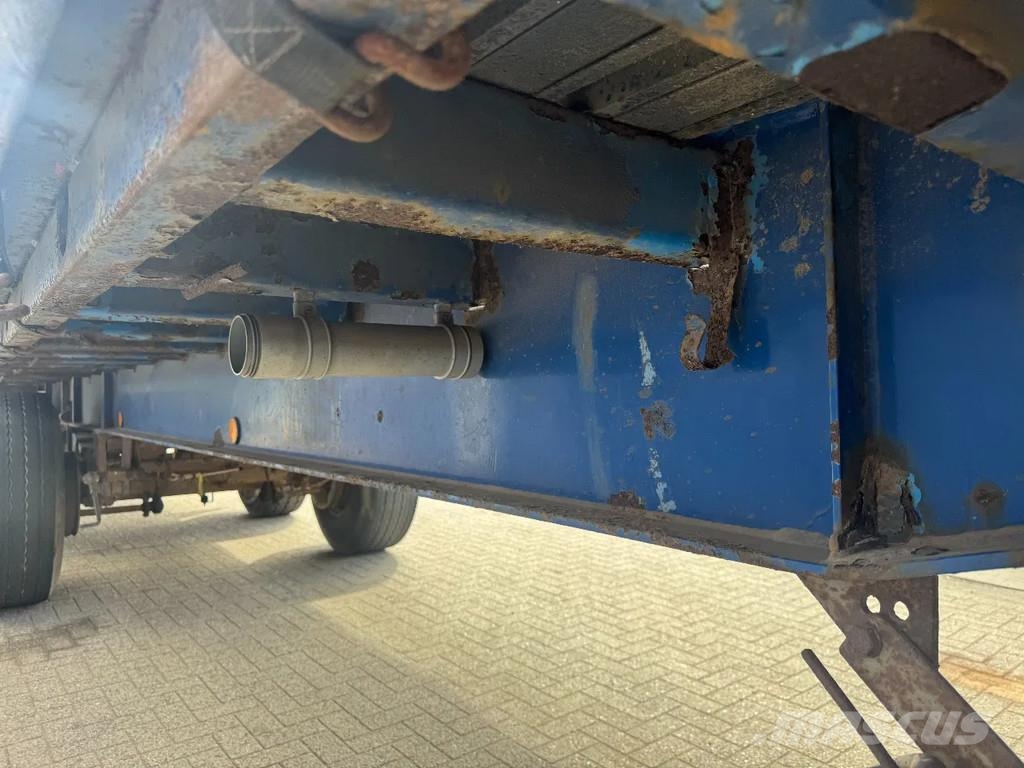 Van Hool **FULL STEEL SUSPENSION-WIDE SPREAD-BELGIAN TRAILE Curtainsiderauflieger