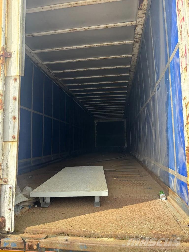Van Hool **FULL STEEL SUSPENSION-WIDE SPREAD-BELGIAN TRAILE Curtainsiderauflieger