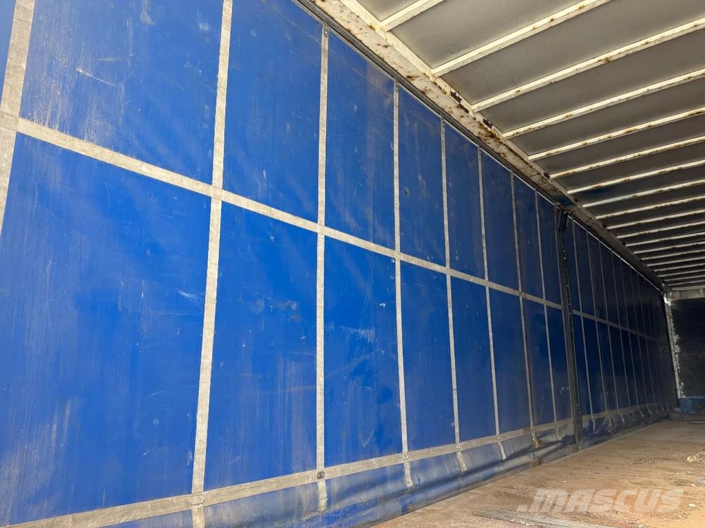 Van Hool **FULL STEEL SUSPENSION-WIDE SPREAD-BELGIAN TRAILE Curtainsiderauflieger