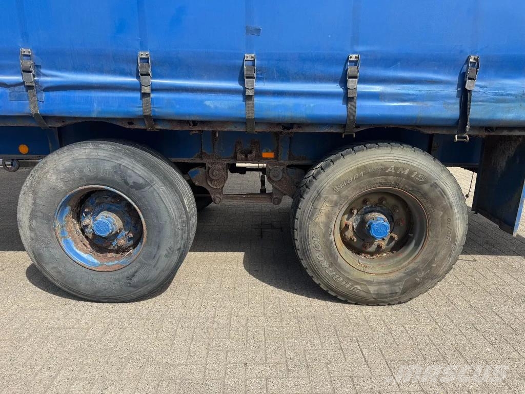 Van Hool **FULL STEEL SUSPENSION-WIDE SPREAD-BELGIAN TRAILE Curtainsiderauflieger