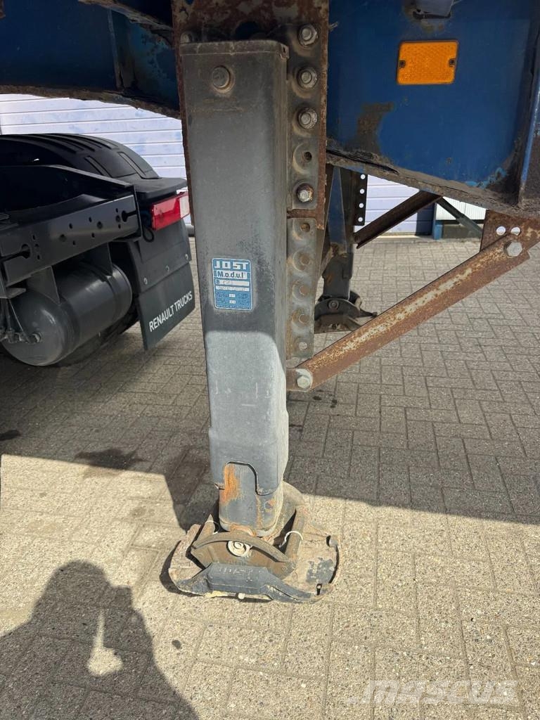 Van Hool **FULL STEEL SUSPENSION-WIDE SPREAD-BELGIAN TRAILE Curtainsiderauflieger