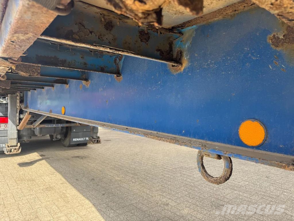 Van Hool **FULL STEEL SUSPENSION-WIDE SPREAD-BELGIAN TRAILE Curtainsiderauflieger
