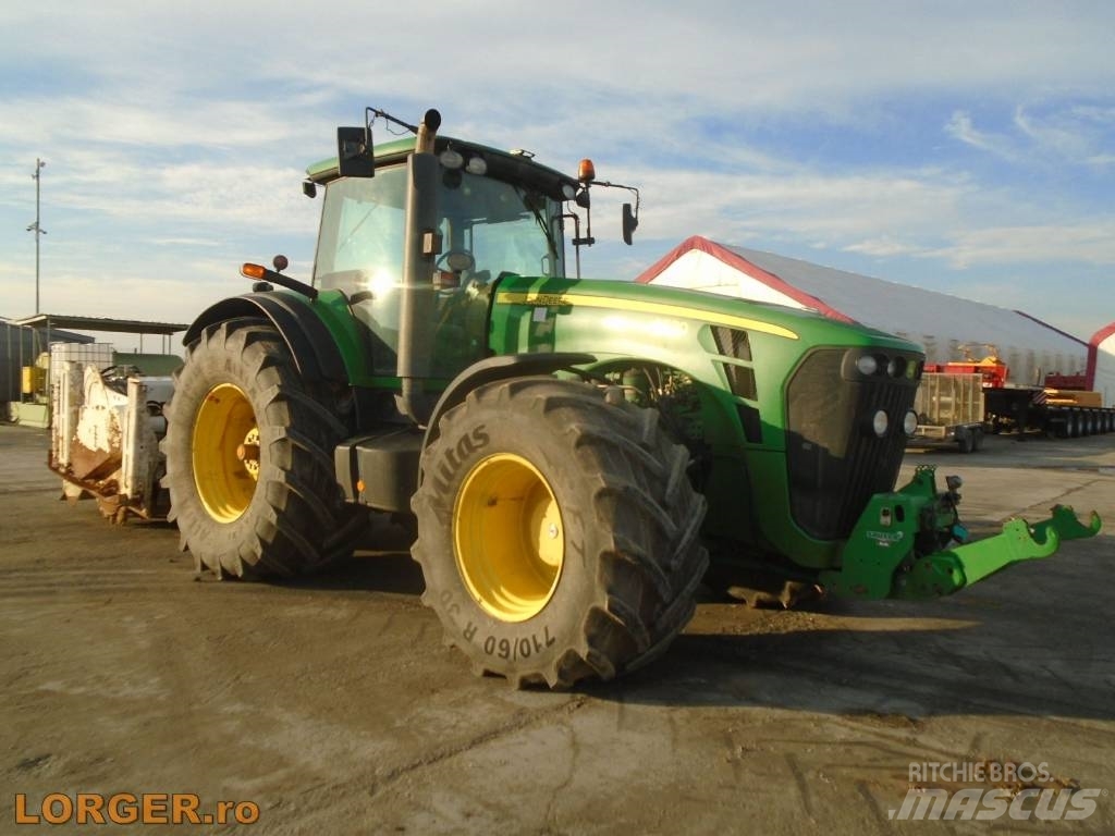 ジョンディア/John Deere 8530 cu stabilizator de sol Wirtgen