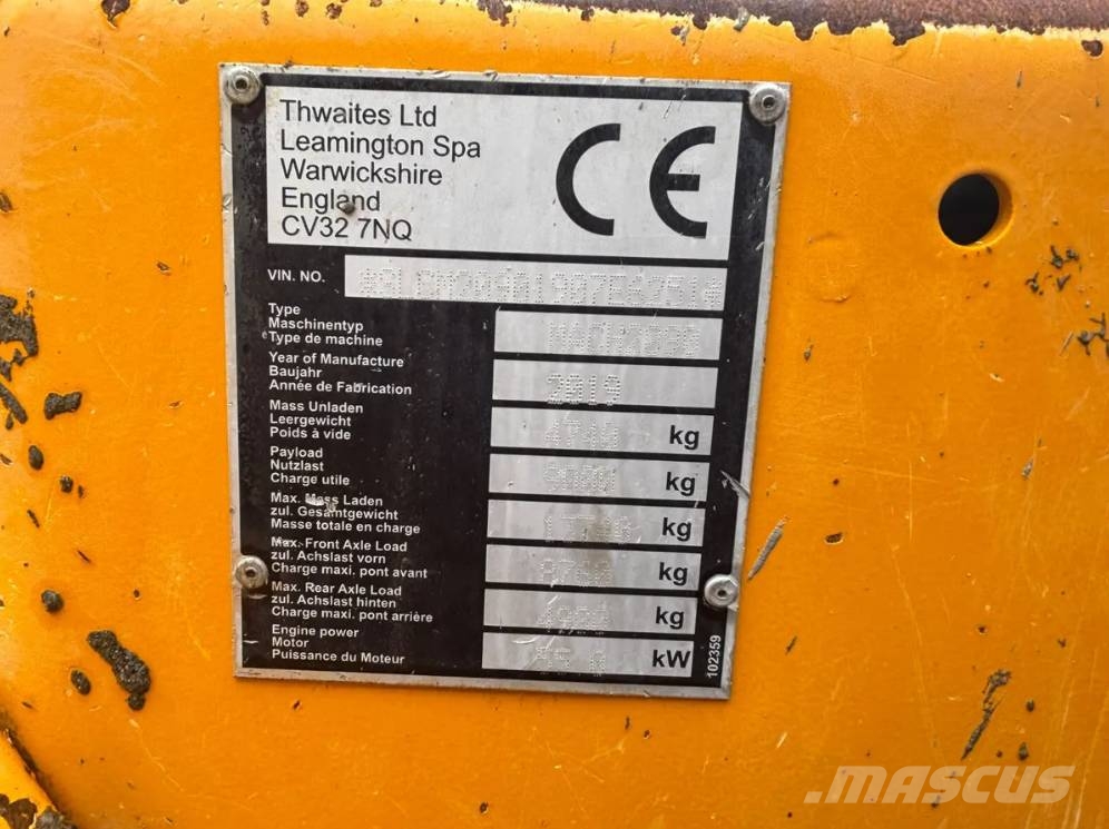 Thwaites 9T Site dumpers